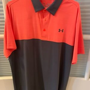 Men’s Under Armour shirt sleeve golf shirt